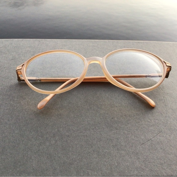 Logo Paris Eyeglasses UZ 940 Polyamide Nylon Crystal Frames with Gold Insert - Picture 1 of 10